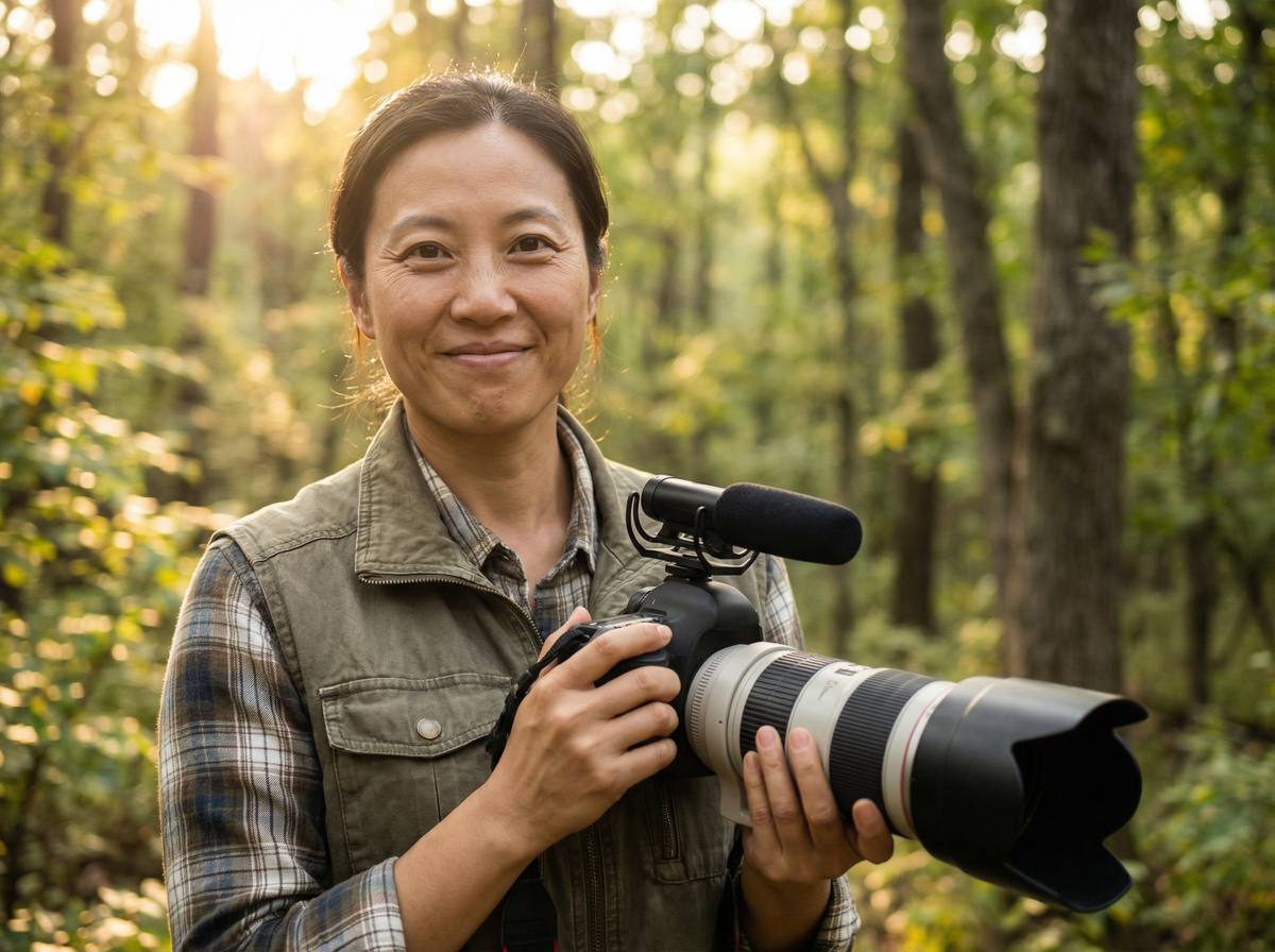免费看片首席摄影师张晓雯 - 野生动物微距摄影专家